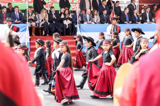 En Cerrillos se realizaron los actos centrales en honor al General San Martín